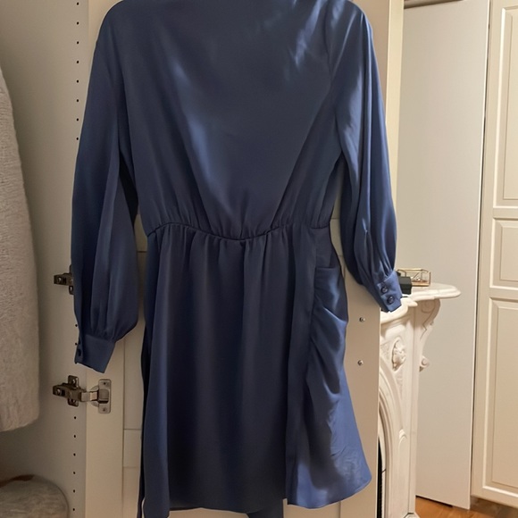 NWT Zara Satin effect knotted dress - Picture 4 of 5